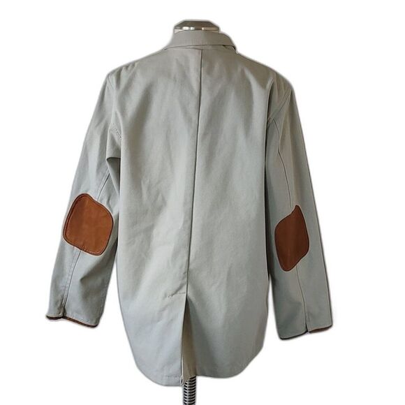 Orvis Zambezi Field Jacket Vintage Leather Trim Elbow Patches Size 42TALL - Picture 2 of 12